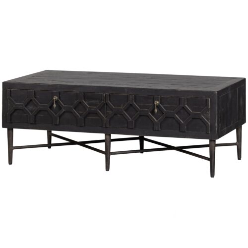 Salontafel/TV-meubel Bequest 120 x 60cm - Zwart
