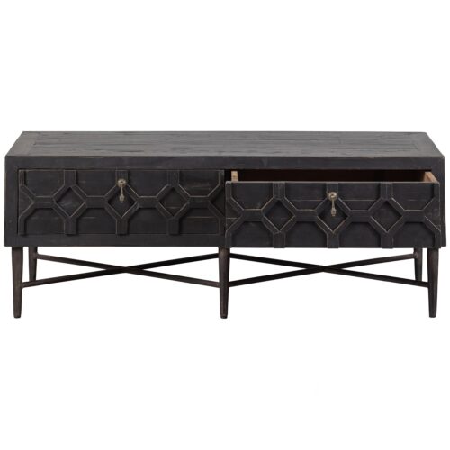 Salontafel/TV-meubel Bequest 120 x 60cm - Zwart - Afbeelding 5