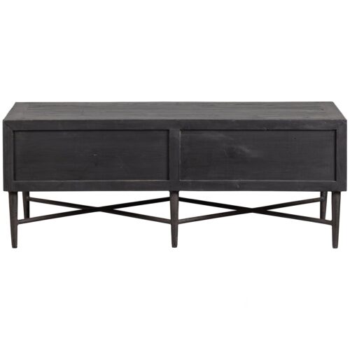 Salontafel/TV-meubel Bequest 120 x 60cm - Zwart - Afbeelding 6