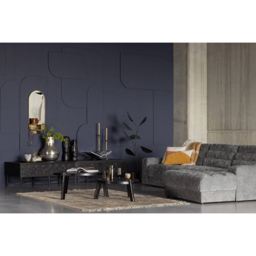 Salontafel/TV-meubel Bequest 120 x 60cm - Zwart - Afbeelding 3