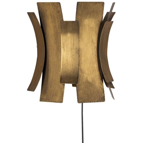 Wandlamp Course kleur Antique Brass