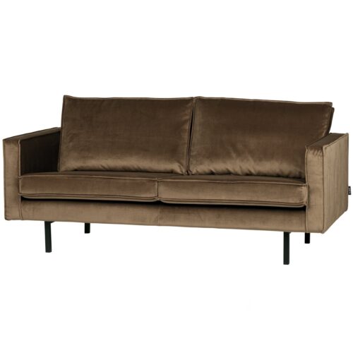 Rodeo bank 2,5-zits velvet taupe - Afbeelding 2