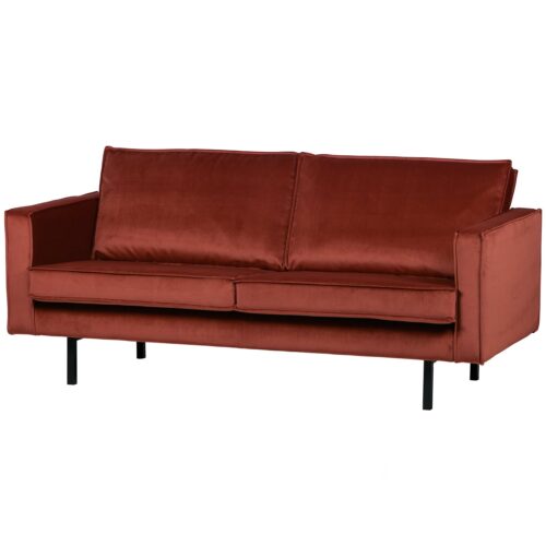 Rodeo bank 2,5-zits velvet chestnut - Afbeelding 2