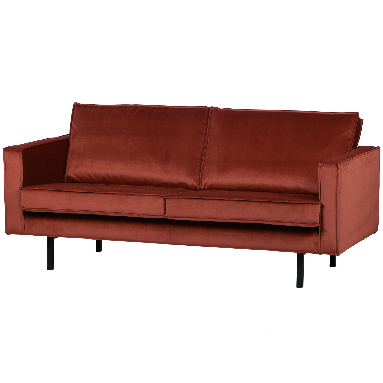 Rodeo bank 2,5-zits velvet chestnut - Afbeelding 2