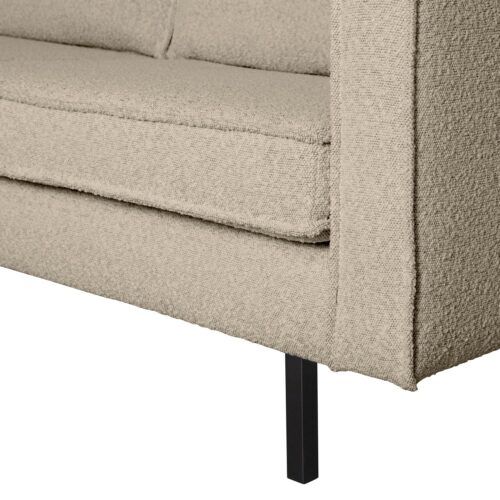 Rodeo bank 2.5-zits bouclé beige - Afbeelding 4
