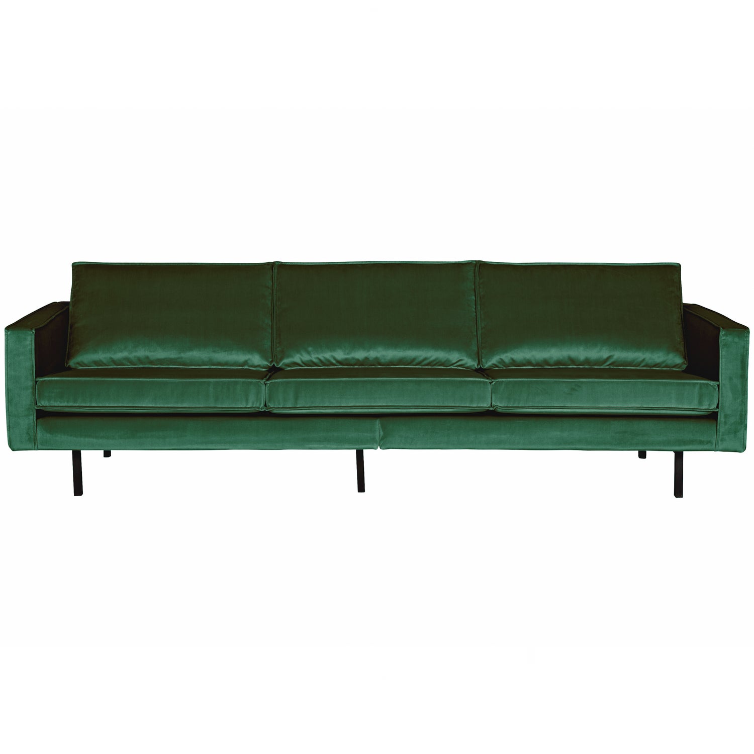 Rodeo bank 3-zits velvet green forest