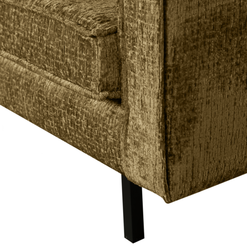 Rodeo bank 3-zits structure velvet brass - Afbeelding 4