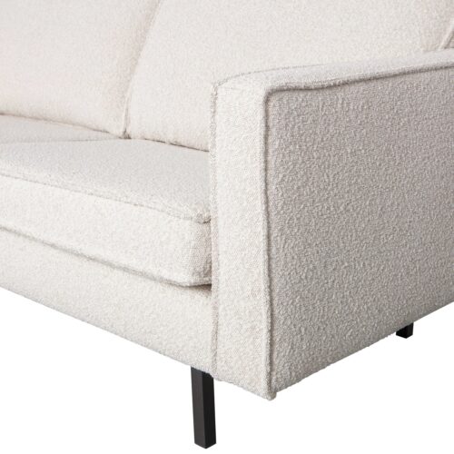 Rodeo bank 3-zits bouclé naturel - Afbeelding 6