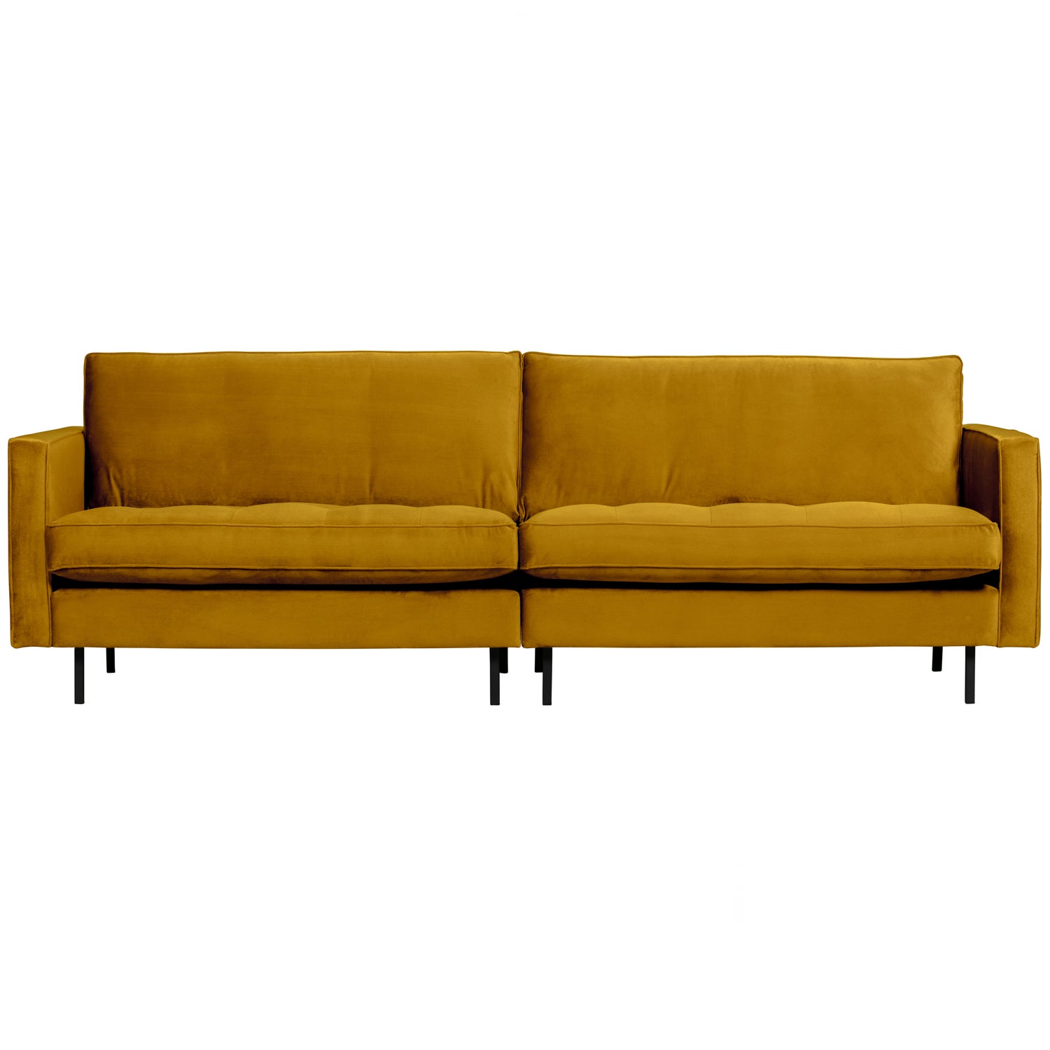 Rodeo classic bank 3-zits velvet oker