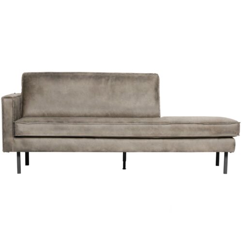 Rodeo daybed left elephant skin