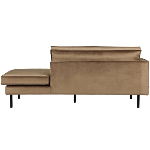 Rodeo daybed left velvet taupe - Afbeelding 3