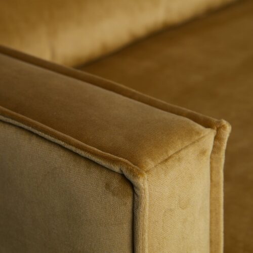 Rodeo daybed left velvet oker - Afbeelding 5