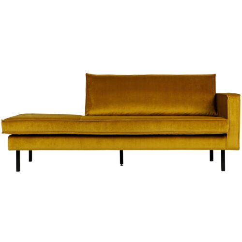 Rodeo daybed right velvet oker