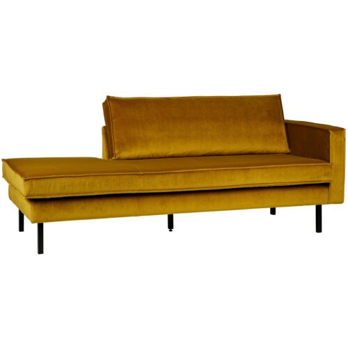 Rodeo daybed right velvet oker - Afbeelding 3
