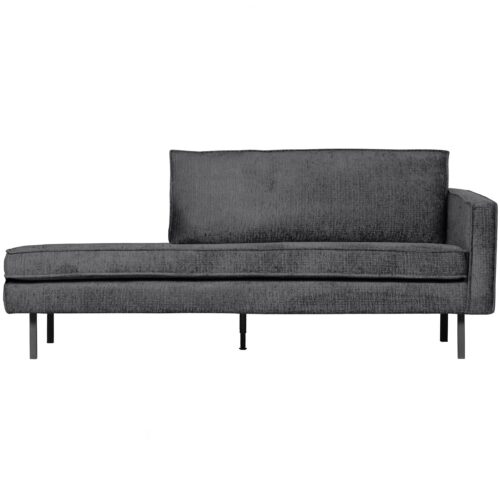 Rodeo daybed right structure velvet mountain
