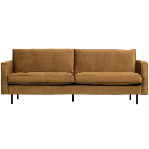Rodeo classic bank 2,5-zits velvet honinggeel