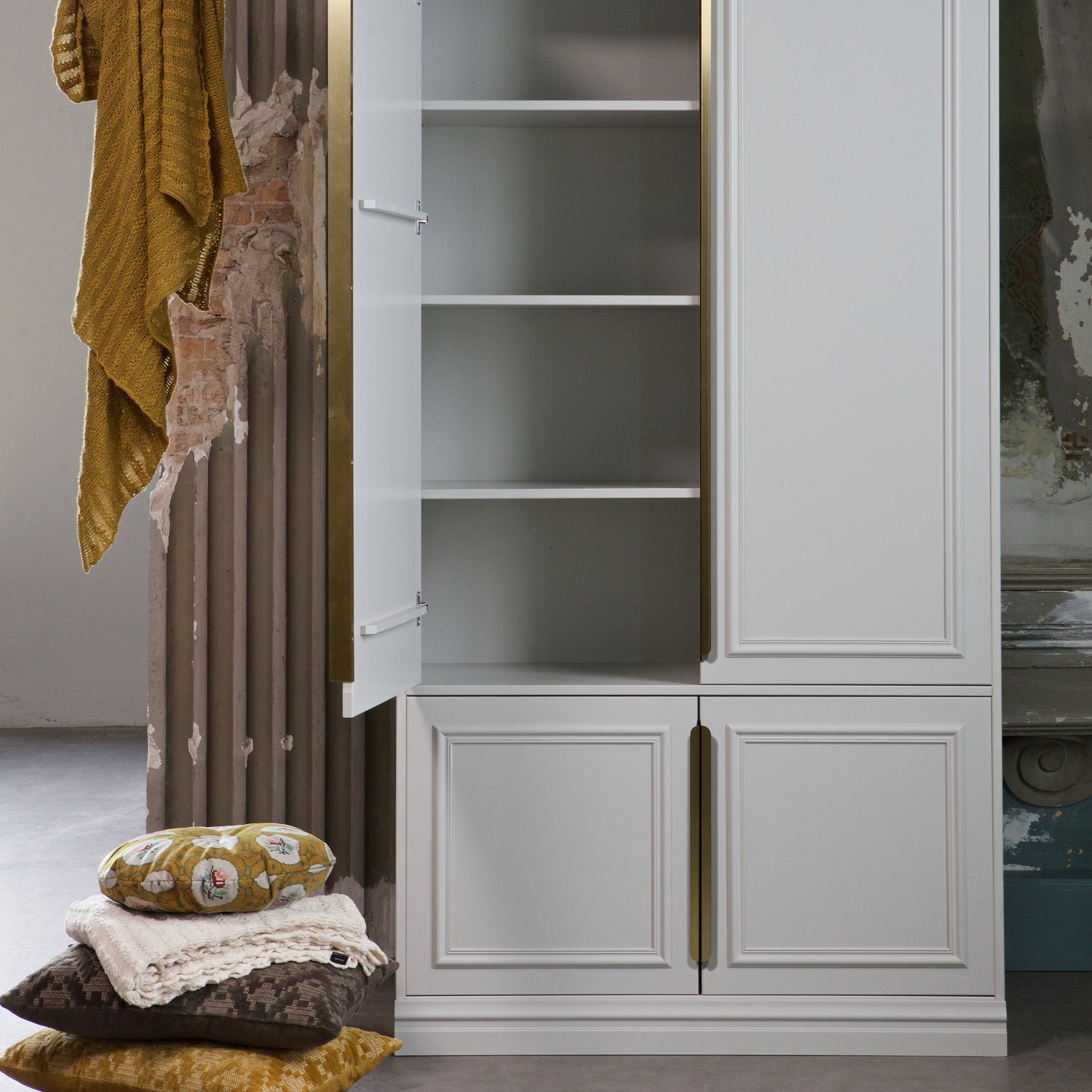 Kast Legplanken SET T.b.v. Organize 62 cm - Grenen Mist - Afbeelding 2
