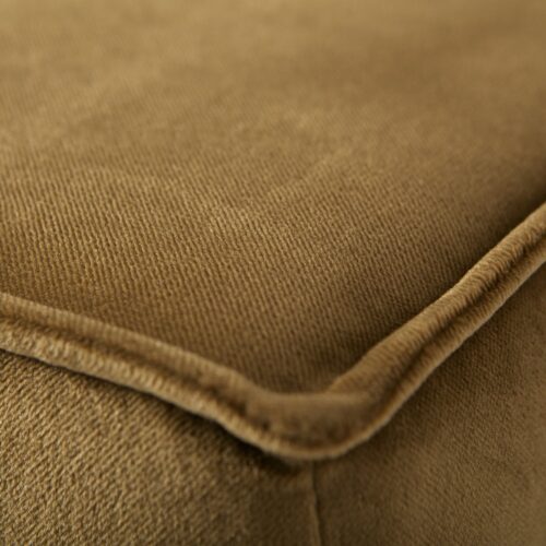 Hocker Rodeo Op Poten Velvet HoningGeel - Afbeelding 5