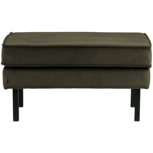 Hocker Rodeo Op Poten Velvet DDonker Groen Hunter