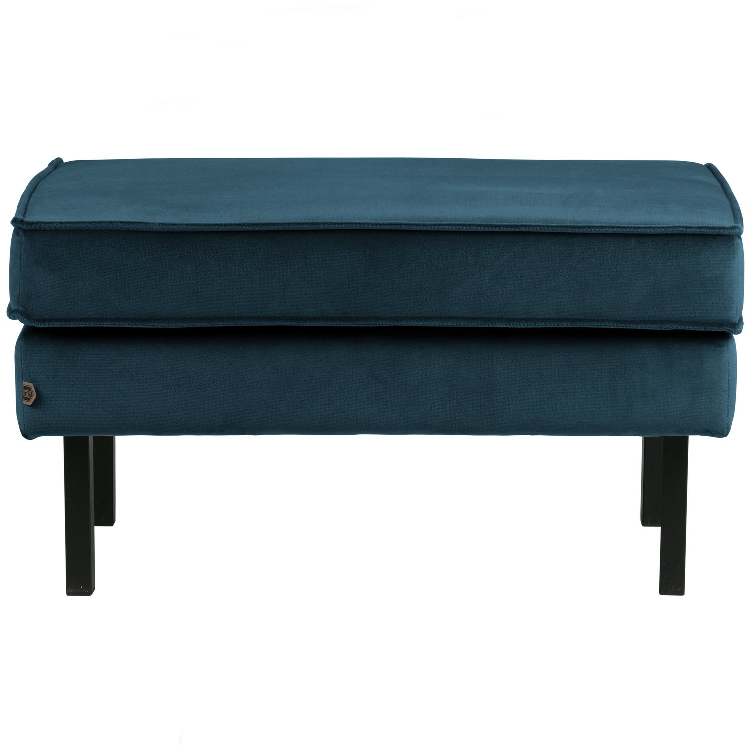 Hocker Rodeo op Poten - Velvet Blauw