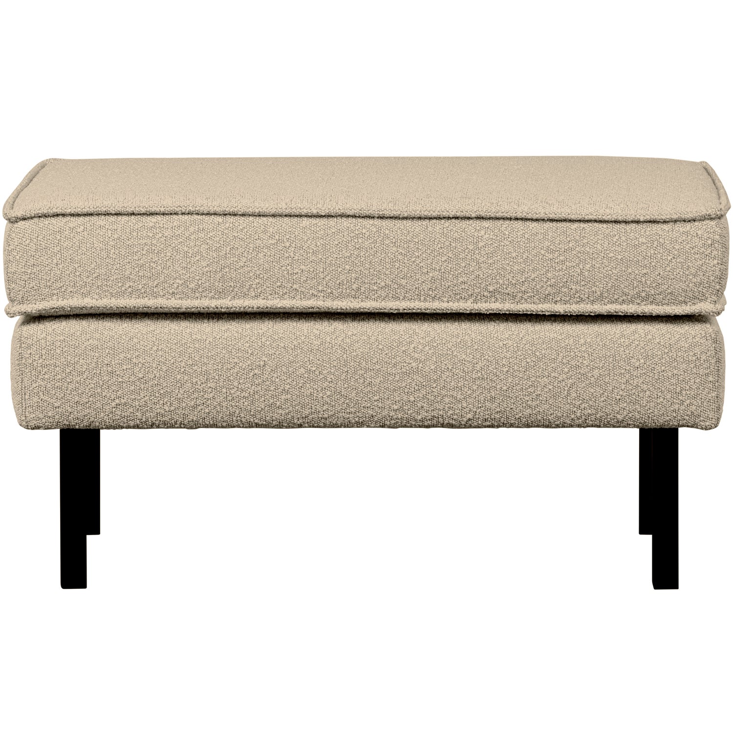 Hocker Rodeo Op Poten Bouclé Beige
