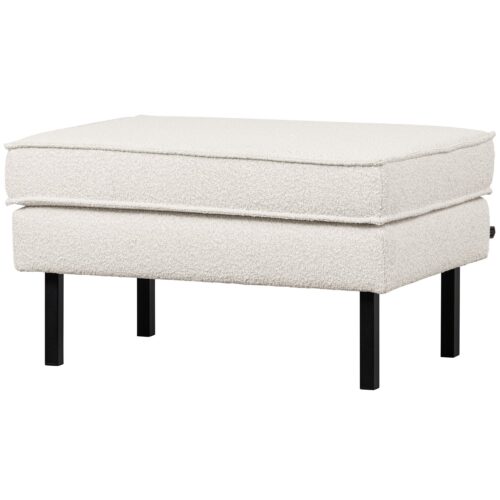 Hocker Rodeo Op Poten Bouclé Beige
