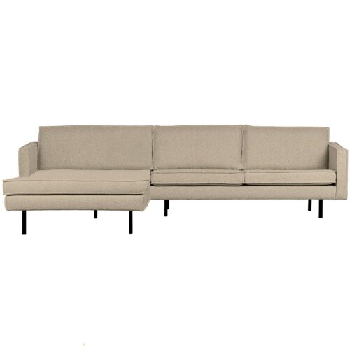 Rodeo Loungebank links bouclé beige
