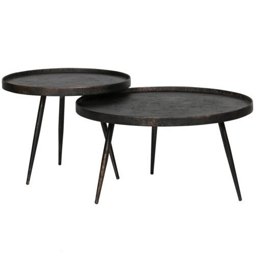 Ronde Bijzettafel Bounds 58cm - Zwart - Afbeelding 3
