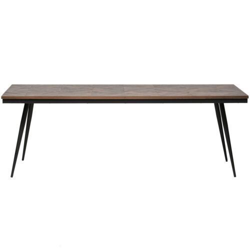 Eettafel Rhombic Teakhout - 220 cm - Afbeelding 4