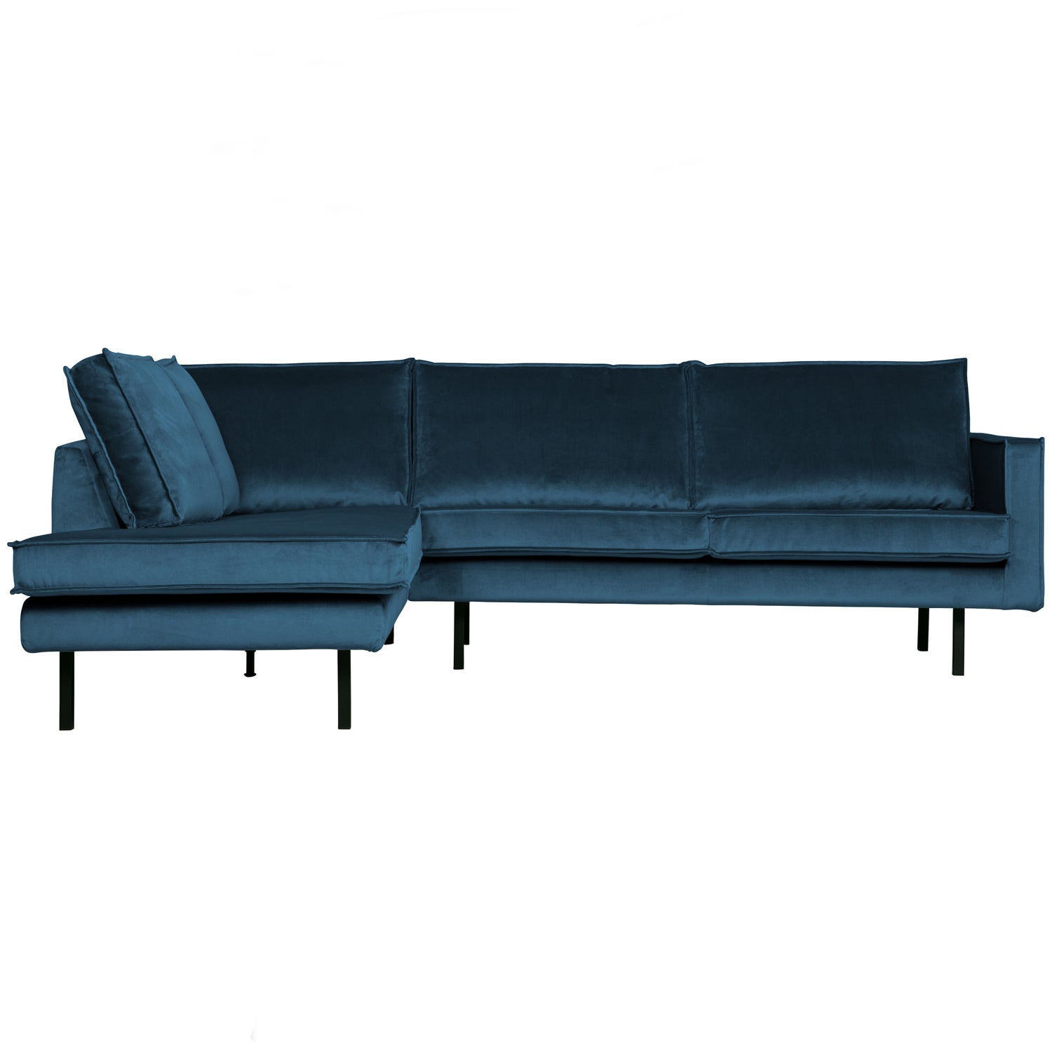 Rodeo hoekbank links velvet blue