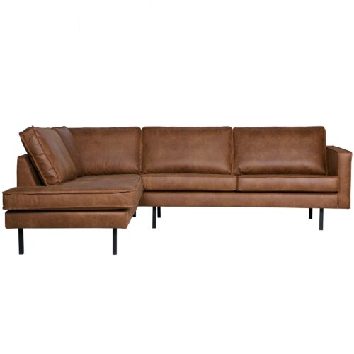 Rodeo hoekbank links cognac