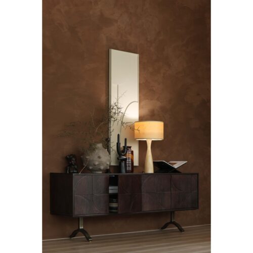 Dressoir Draw Mangohout, 180cm, kleur Zwart - Afbeelding 2