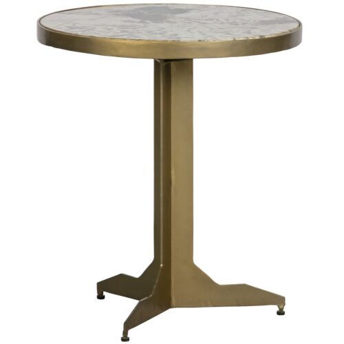 Cute bijzettafel marmer - Afbeelding 4
