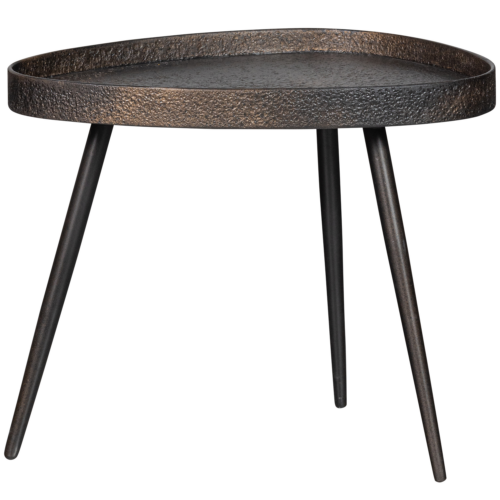 Bijzettafel Crude set an 2 stuks - antique bronze - Afbeelding 6