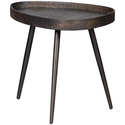 Bijzettafel Crude set an 2 stuks - antique bronze - Afbeelding 7