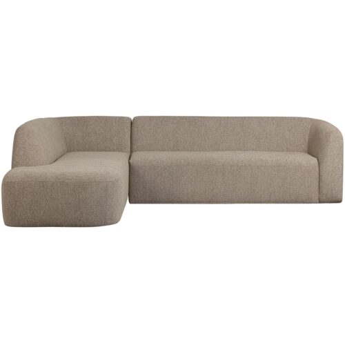 Sloping hoekbank links naturel melange - Afbeelding 3