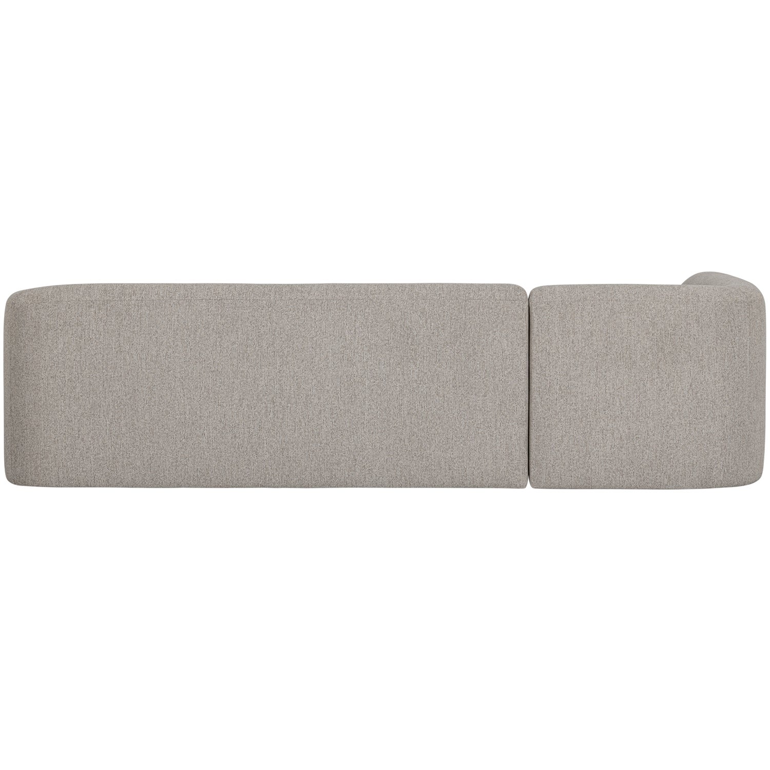 Sloping hoekbank links off white melange - Afbeelding 4