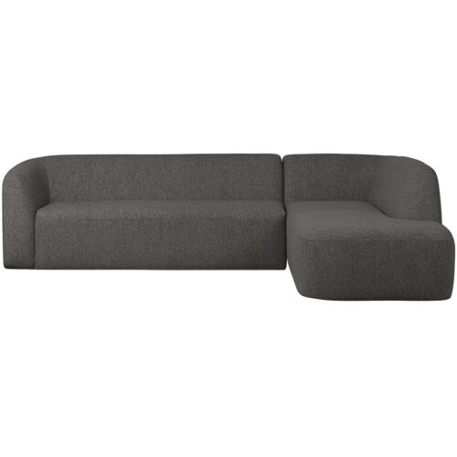 Sloping hoekbank rechts grijs/zwart melange - Afbeelding 2