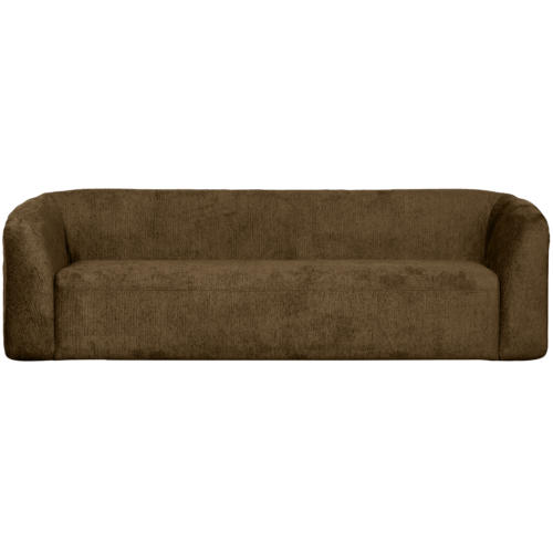 Sloping 3-zits bank structure velvet brass - Afbeelding 2