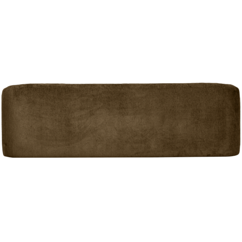 Sloping 3-zits bank structure velvet brass - Afbeelding 3