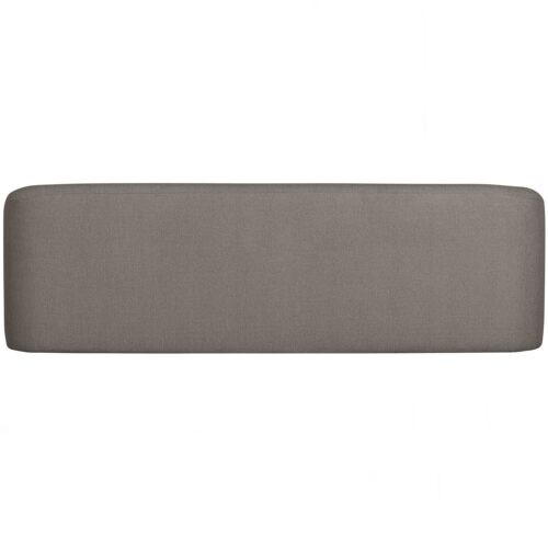 Sloping 3-zits bank grijs melange - Afbeelding 3