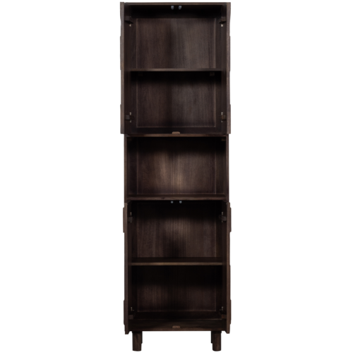Opbergkast Draw Mangohout, 200 x 60cm, kleur Walnoot - Afbeelding 5
