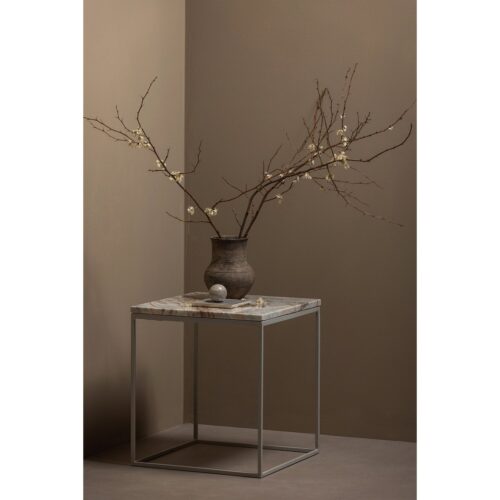 Mellow bijzettafel marmer mist - Afbeelding 2