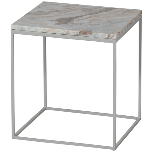 Mellow bijzettafel marmer mist