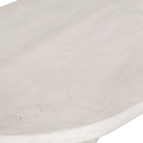 Ovale salontafel Seam mango hout naturel - Afbeelding 9