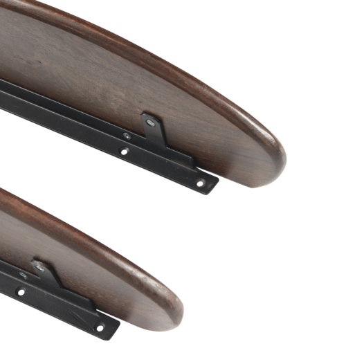 Set v 2 - layer wandplanken mango hout walnoot - Afbeelding 5