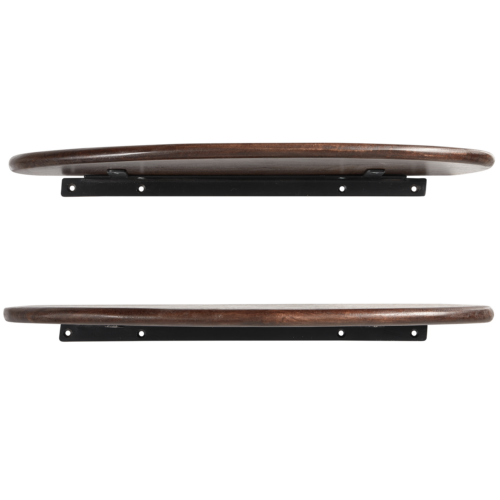 Set v 2 - layer wandplanken mango hout walnoot - Afbeelding 4