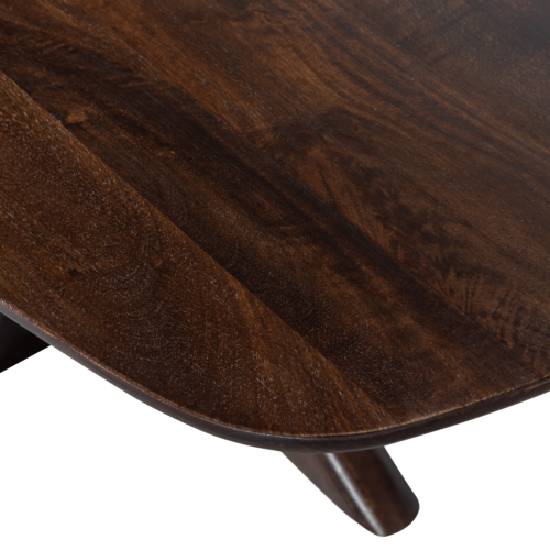 Deens Ovale Eettafel Bridge Mangohout - 180 cm - Afbeelding 5