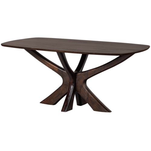 Deens Ovale Eettafel Bridge Mangohout - 180 cm