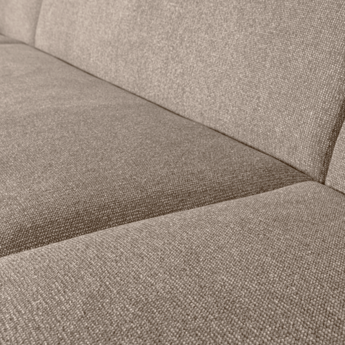 Sloping u-vorm bank naturel melange - Afbeelding 5
